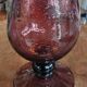 Série 4 anciens verres à pied Biot
