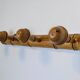 Vintage bamboo wall hook with 4 hooks – bohemian chic style