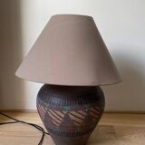 Terracotta lamp
