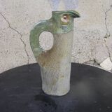 Broc zoomorphe en terre cuite vintage, Jean Claude Monange