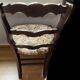 Chaise bois coquillage