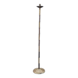 1950s floor lamp in brass with double gold and bronze patina