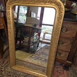 Antique gilded mirror