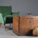 Set arc + 2 chairs 50s 60s Danish sofa good condition