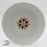 Bohemian porcelain dessert set, 1970s, TK Thun -Czechoslovakia.