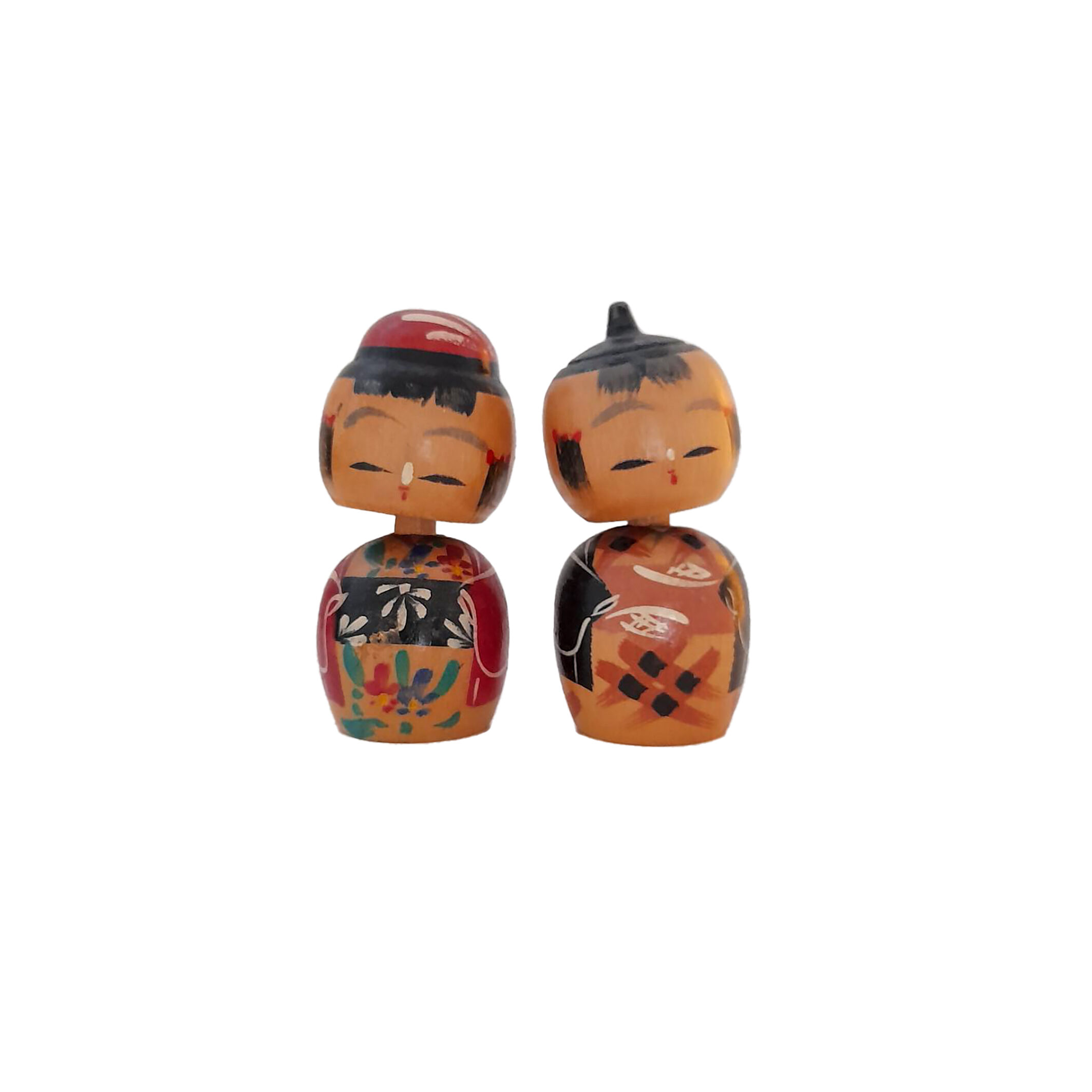 Vintage Japanese Kokeshi Dolls