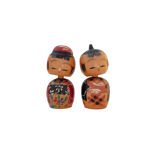 Vintage Japanese Kokeshi Dolls