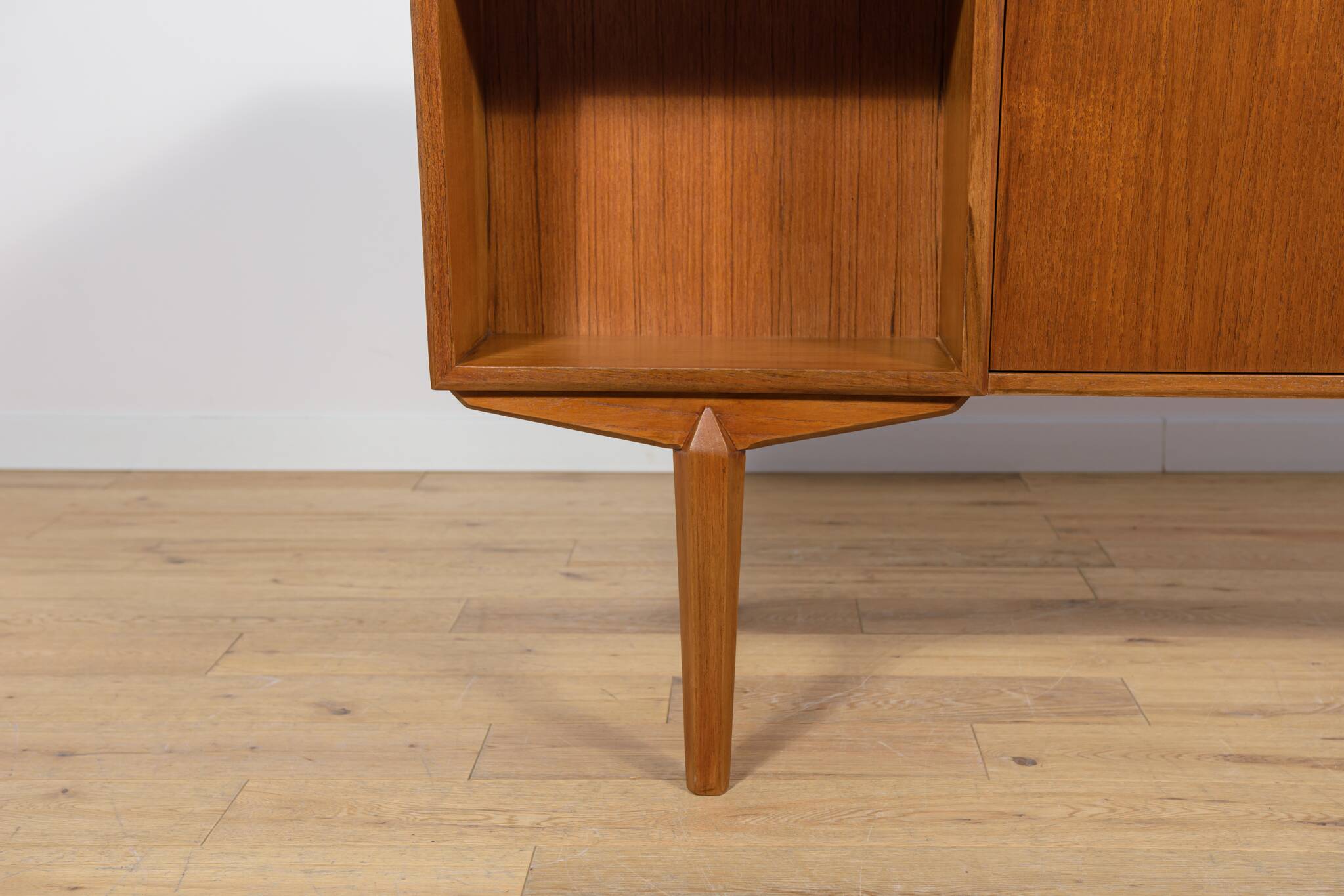 Mid-Century Freestanding Teak Desk, Denmark, 1960s