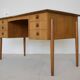 Vintage Danish Teak Executive Desk, 1964