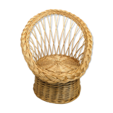 Children's wicker chair