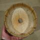Old wooden cheese mold munster Vosges Alsace
