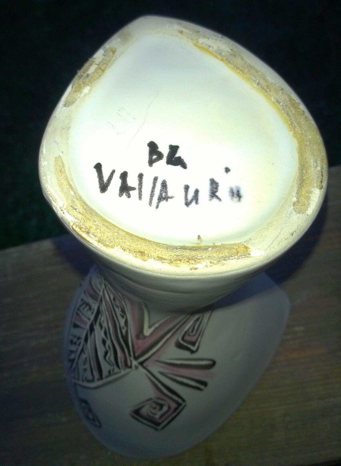 Vallauris ceramics vase