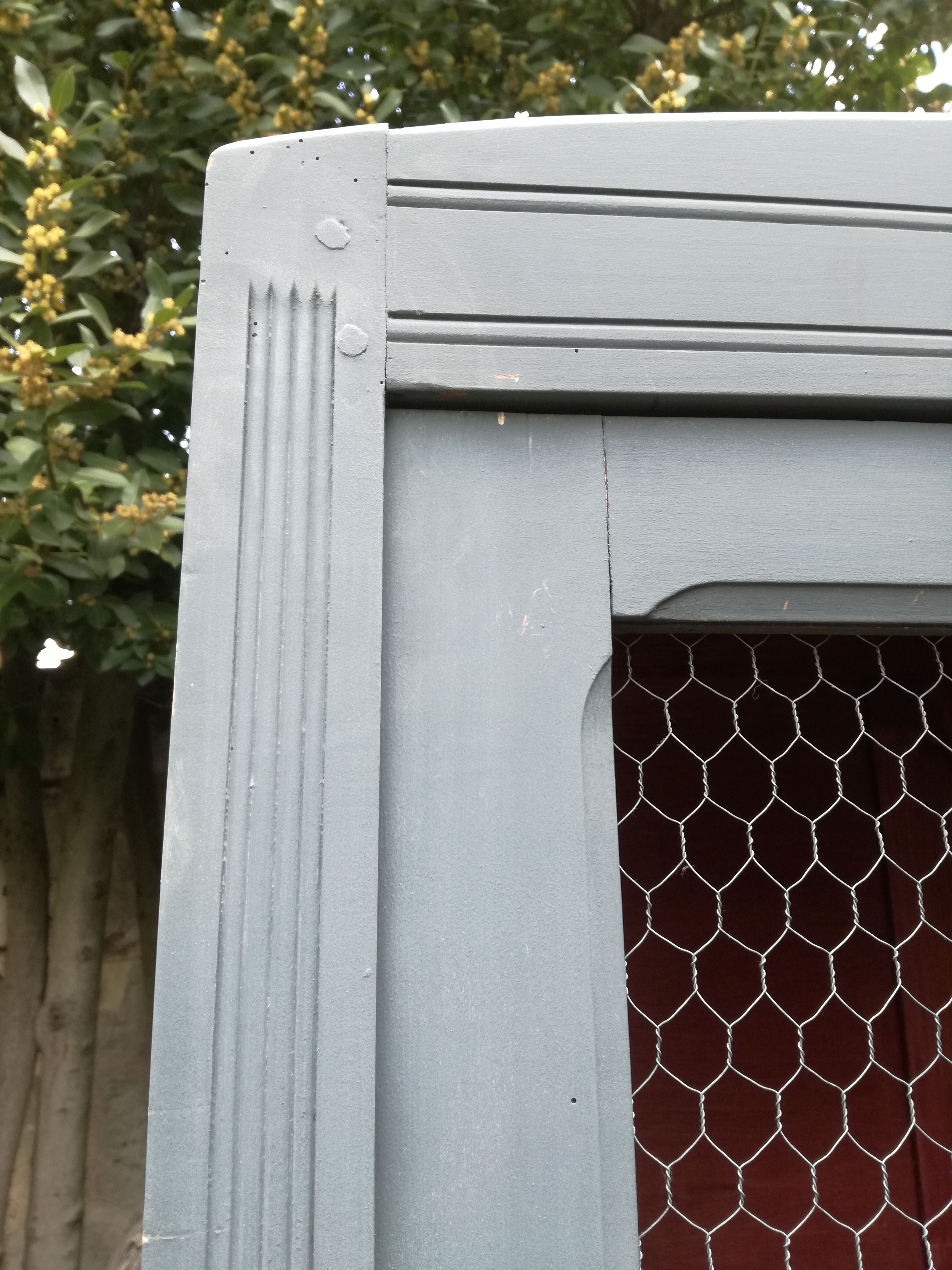 Small Parisian wardrobe screened