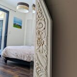 Miroir art déco hexagonal 131 x 88 cm