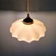 Art Deco suspension in yellow opaline with ouraline, 1920-30.