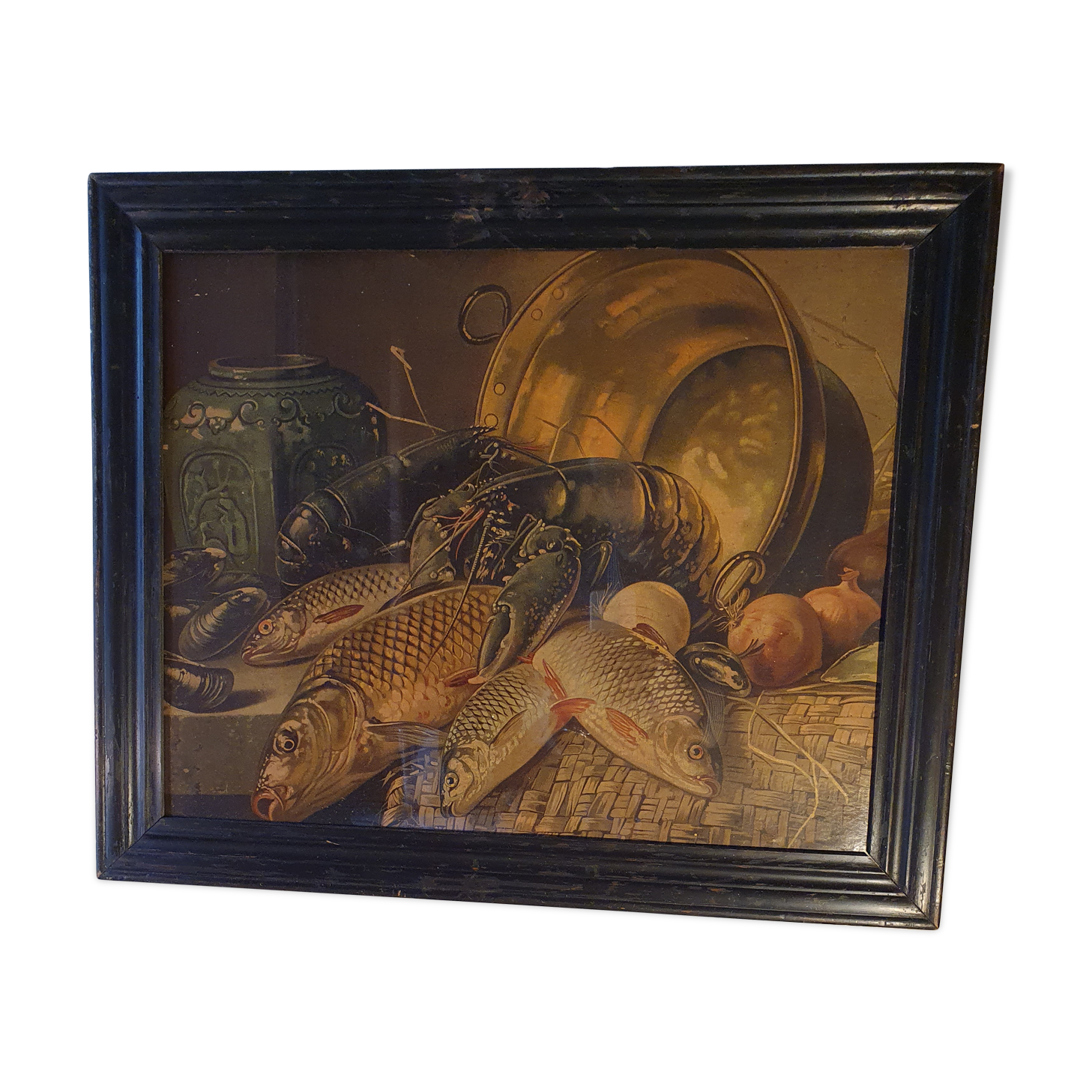 Still life under glass