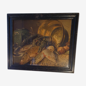 Nature morte sous verre