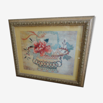 Tableau vase chinois