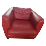 Roche Bobois leather armchair