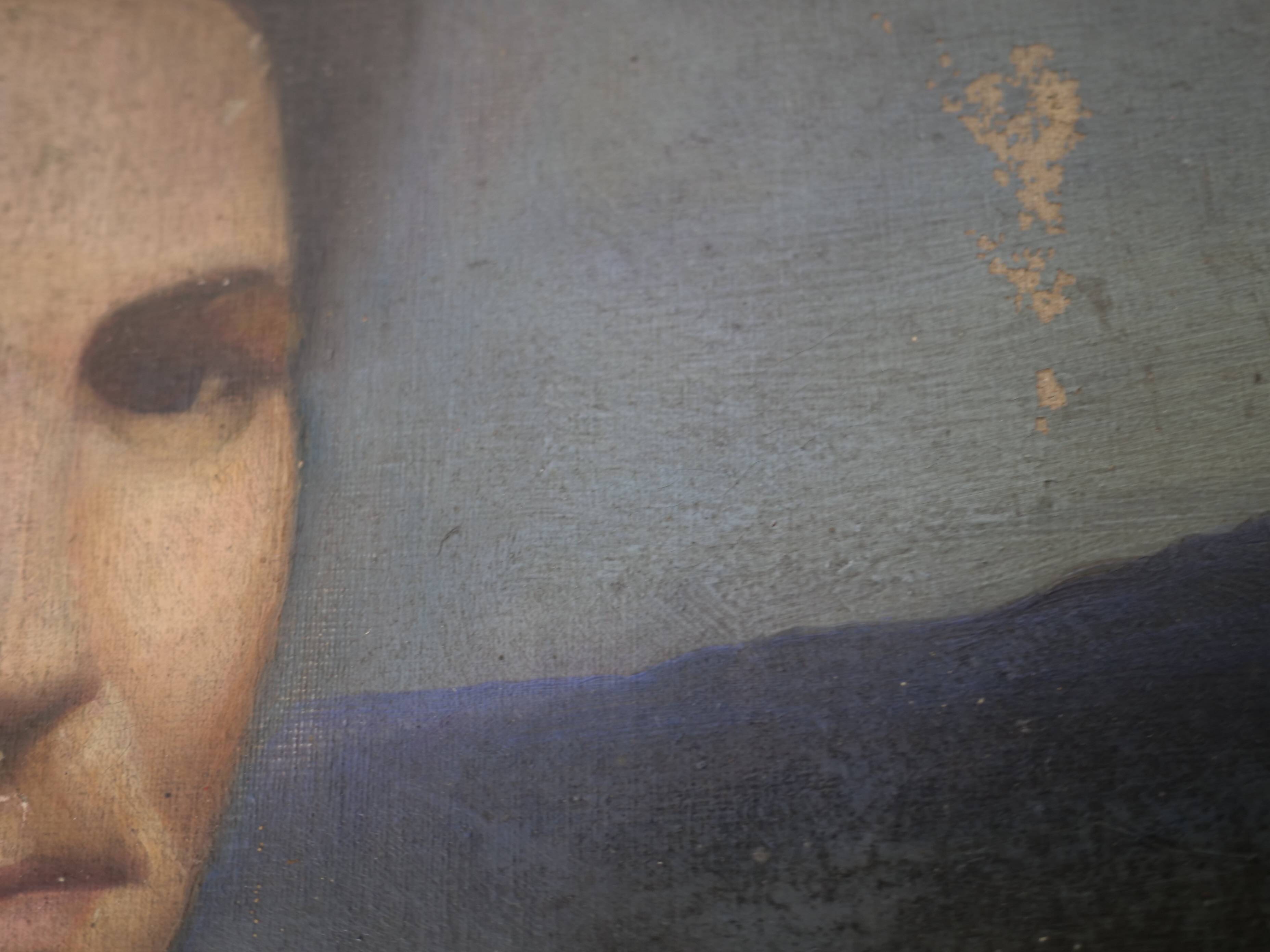 Portrait Oil on canvas Modern spirit signed Magisson 1930