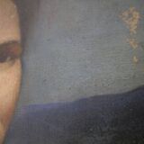 Portrait Oil on canvas Modern spirit signed Magisson 1930