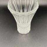 Medium-sized worked glass vase