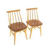Set of 2 Scandinavian chairs "Fanett" by Ilmari Tapiovaara, Sweden, 1960