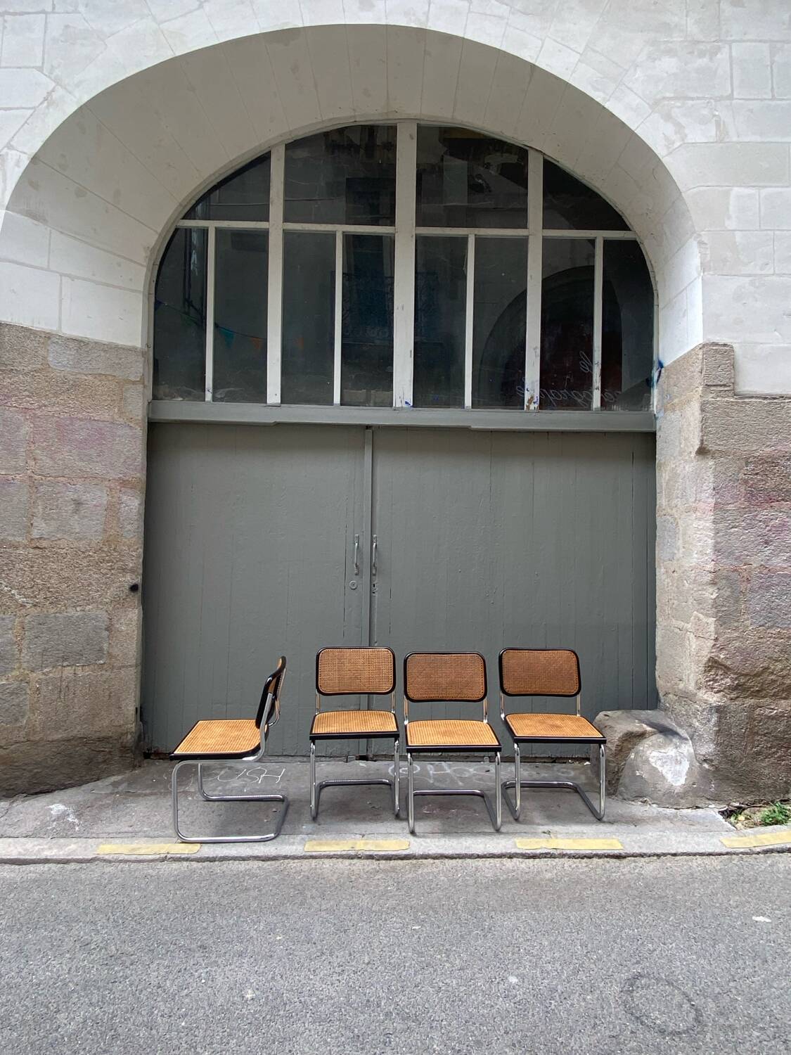 4 Cesca Chairs by M. Breuer