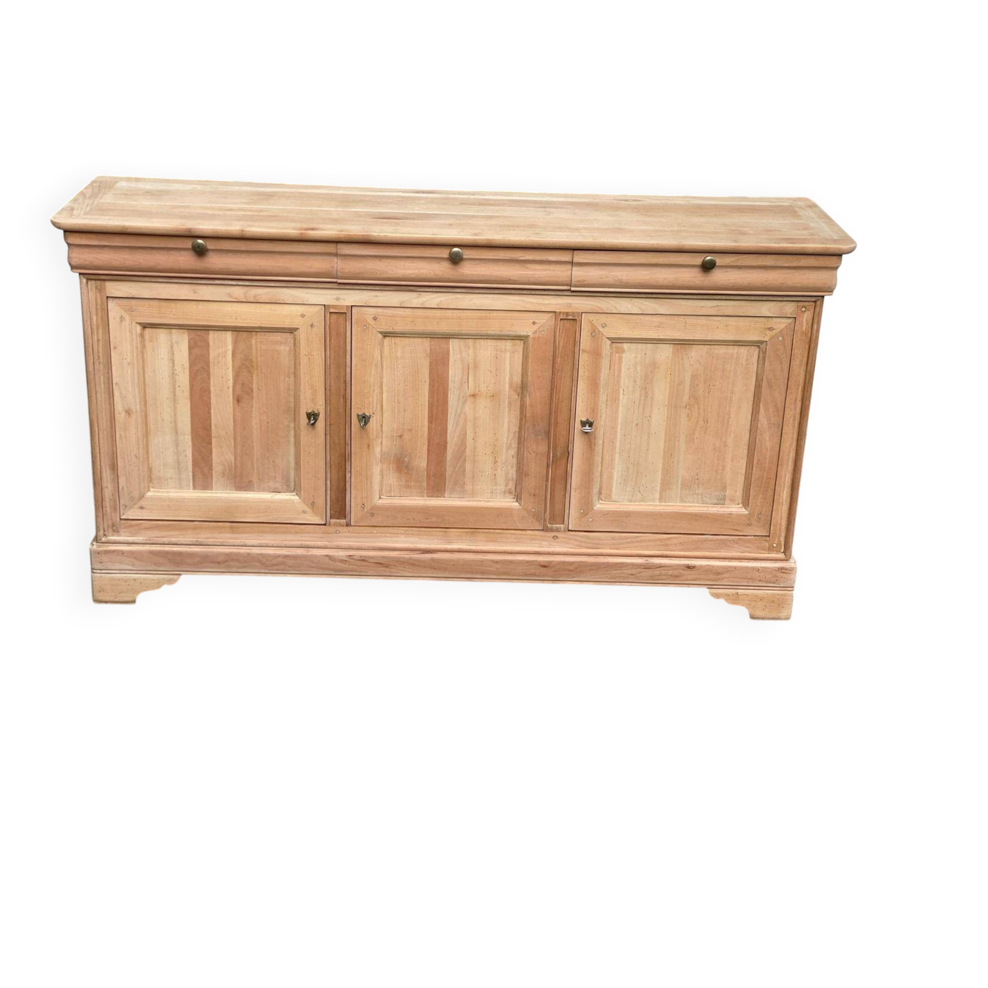 Louis Philippe stripped mahogany sideboard Vecchio Arredo Italy