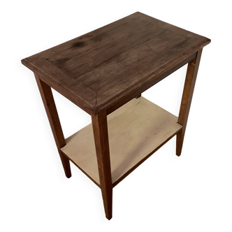 Guéridon, table d’appoint, table basse en bois ancien