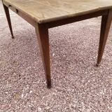 Old cherry farm table
