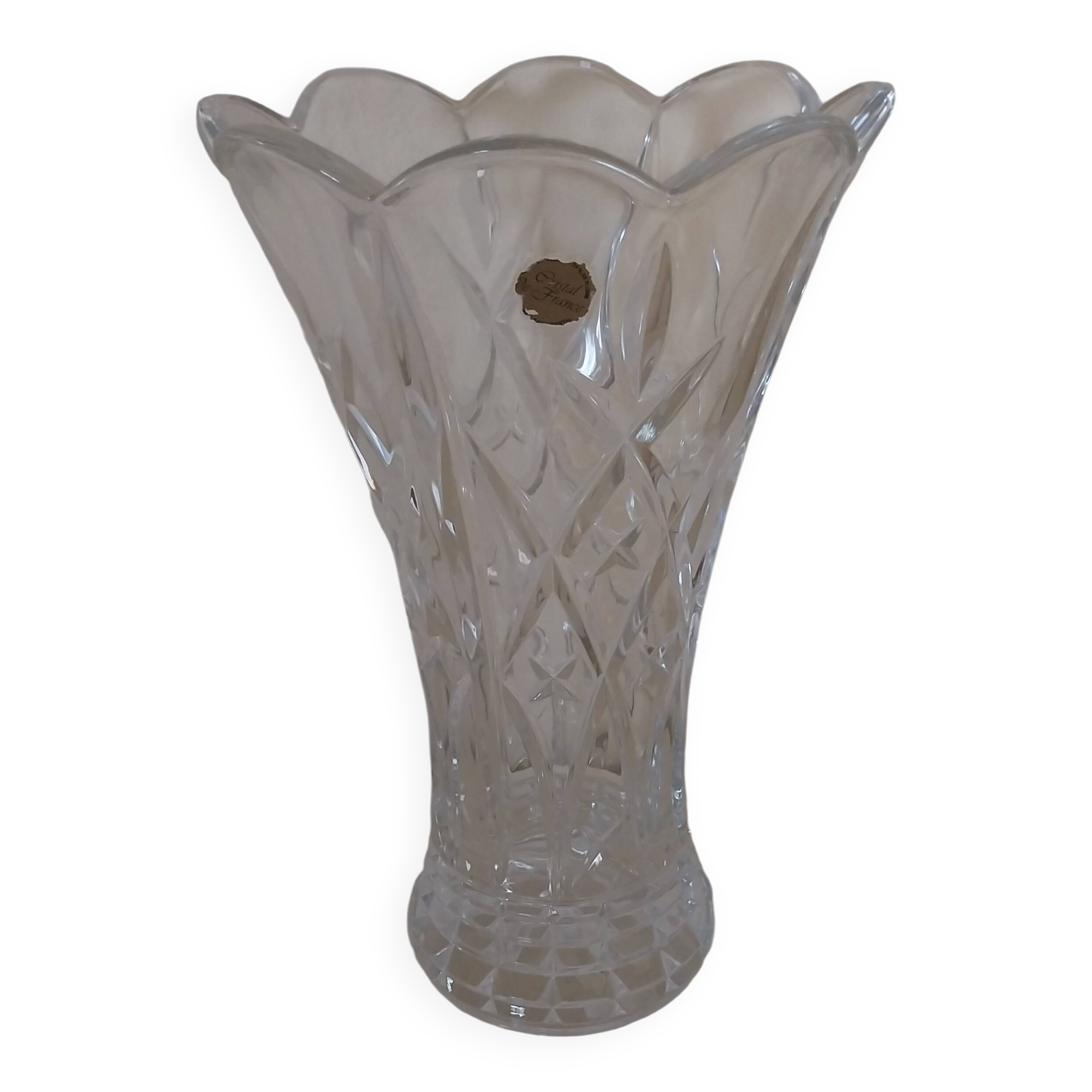 Crystal vase