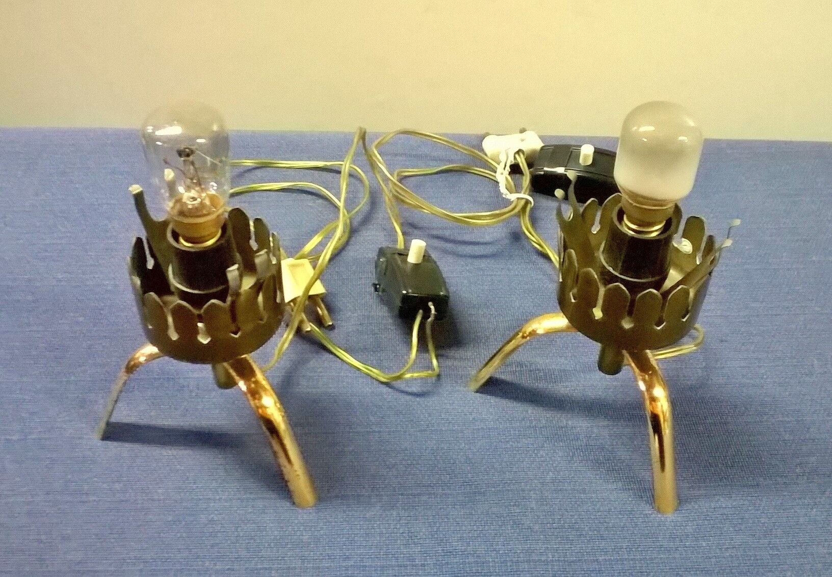 Pair table lamps by Angelo Lelii for Arredoluce,1950