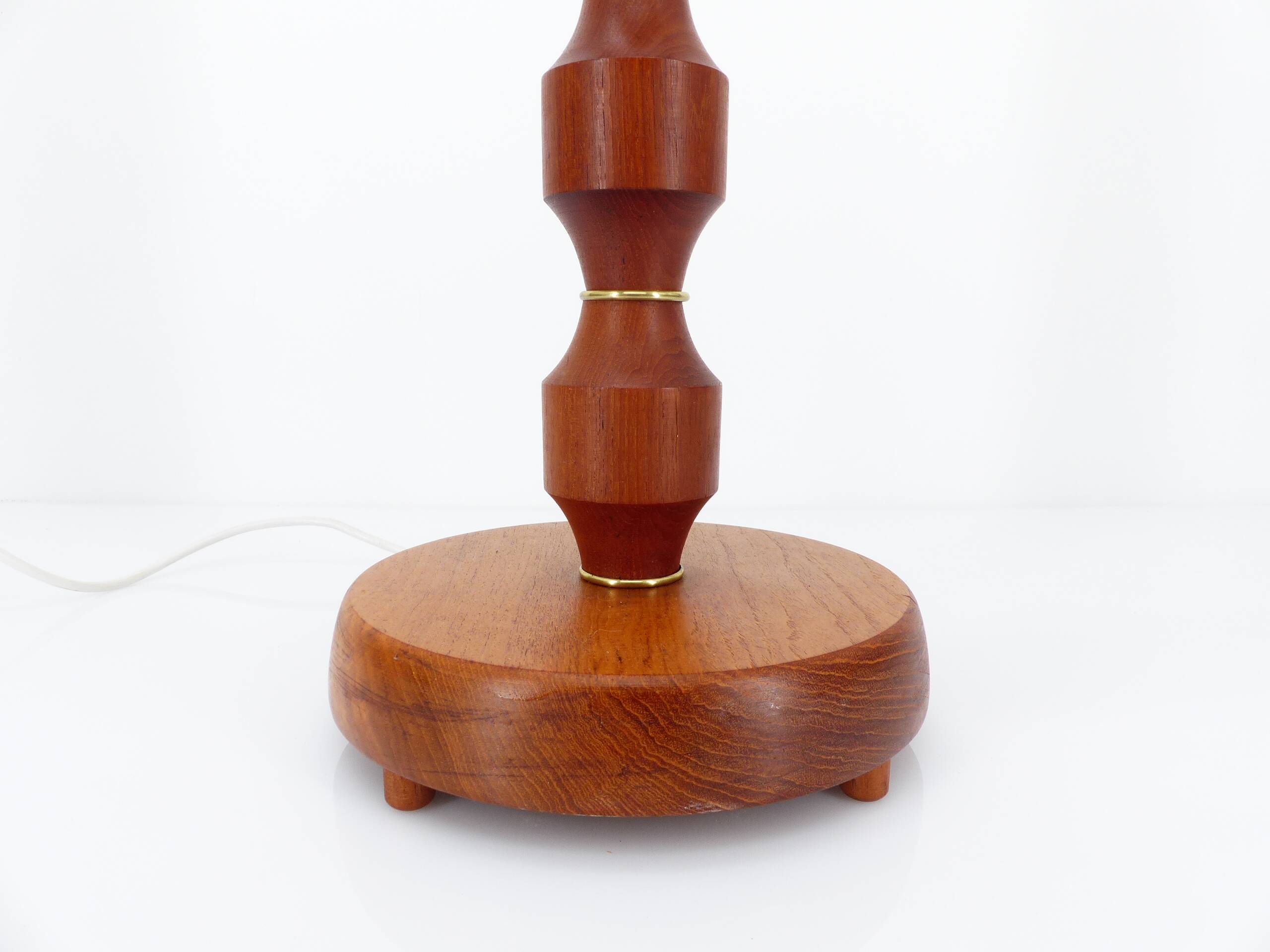 Scandinavian teak floor lamp base, Möllers Armaturfabrik 1960
