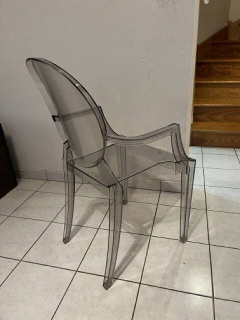 Louis Ghost armchair chair by Starck for Kartell