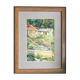 Study in Raincy. Oil on paper by Pierre CHAPUIS (1864-1942)
