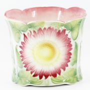 Cache pot vintage en céramique