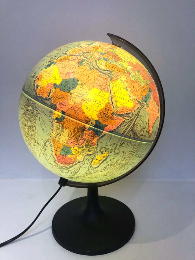 Scandinavian Luminous Globe Viking 1970