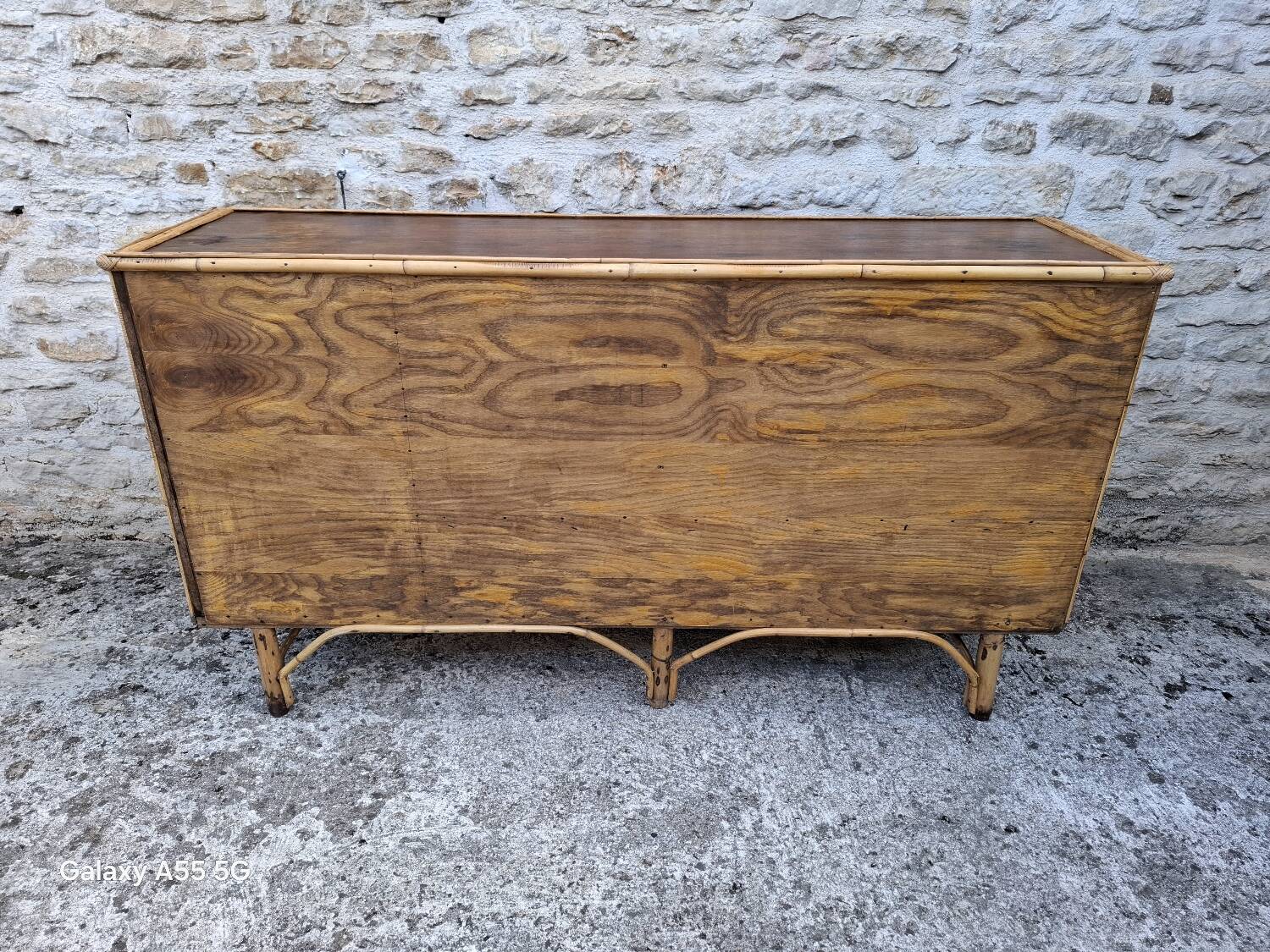 Bamboo sideboard