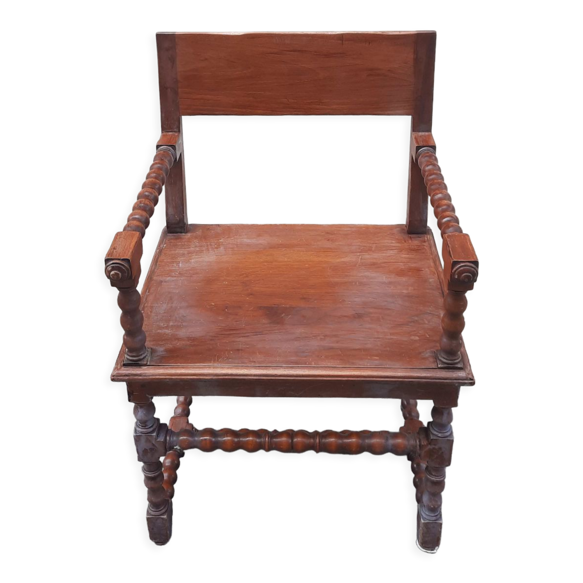 Wooden armchair