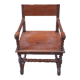 Wooden armchair