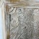 Antique white wooden cabinet