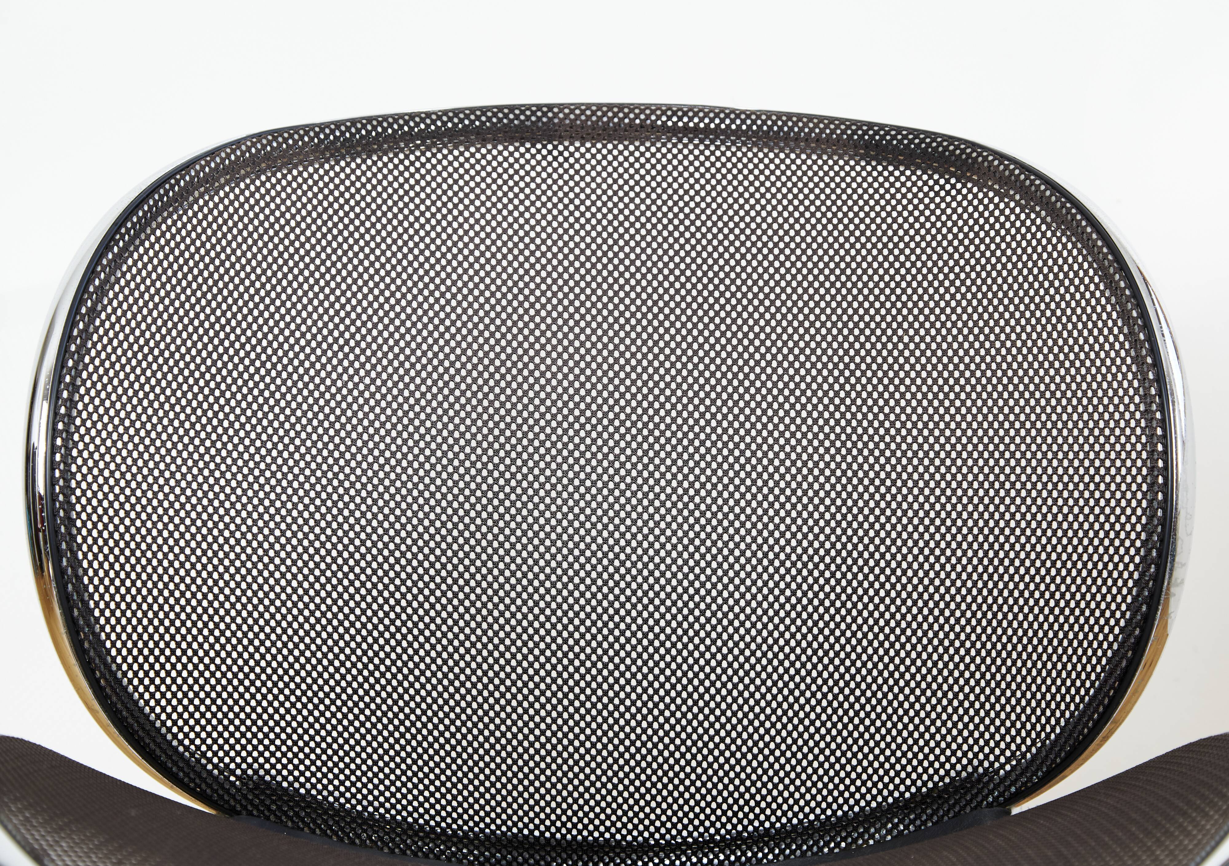 Chaise pivotante Herbert Ohl "O-Line" pour Wilkhan, 1982