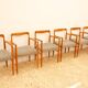 Chaises de salle à manger de style scandinave par Sedláček & Vyčítal, Tchécoslovaquie, années 1970