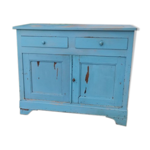 Buffet ancien bleu