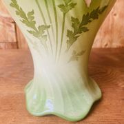Art Nouveau vase by Gustave de Bruyn Fives of Lille