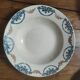 Longwy iron earthenware plates