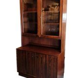 Display cabinet - rosewood - Danish design - Erik Brouer - Brouer Møbelfabrik - 1960s