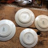 2 large and 2 small plates model basque Lou