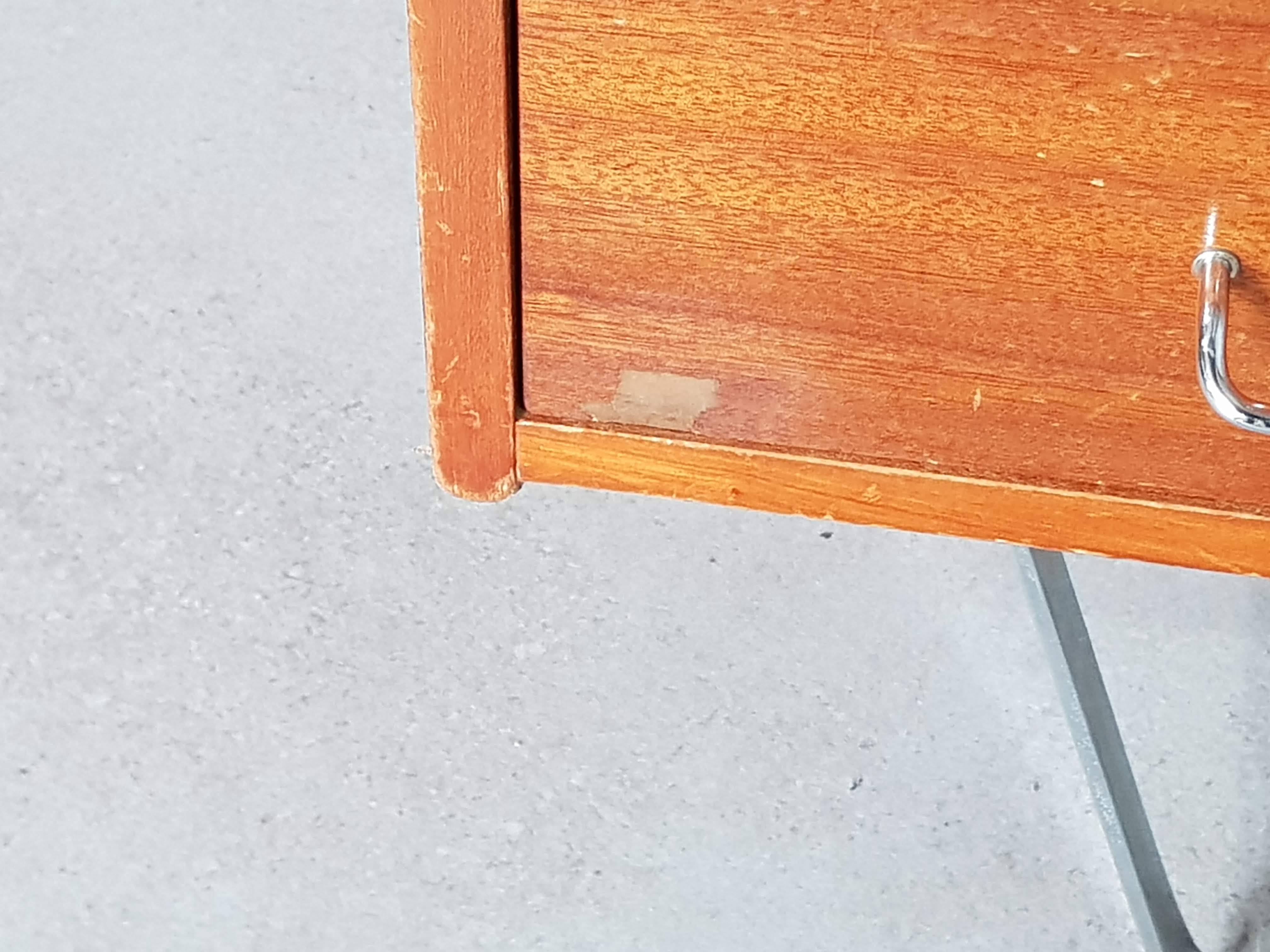 Cees Braakman for Pastoe teak desk the Netherlands 1960s